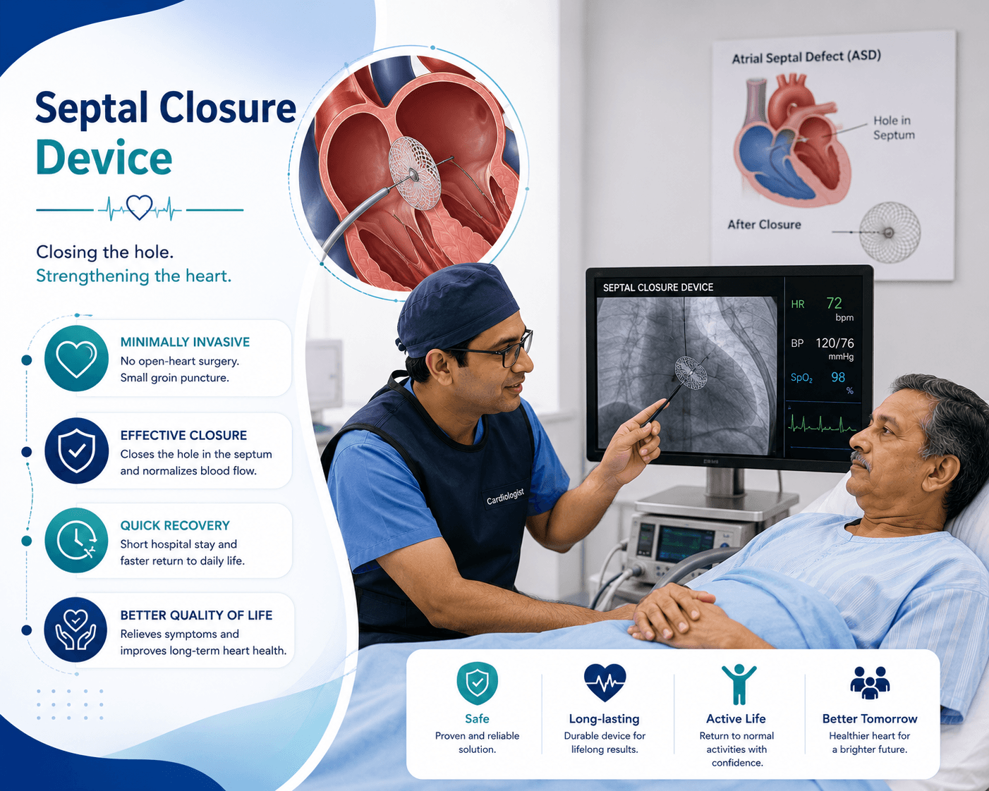 Septal Closure Devices