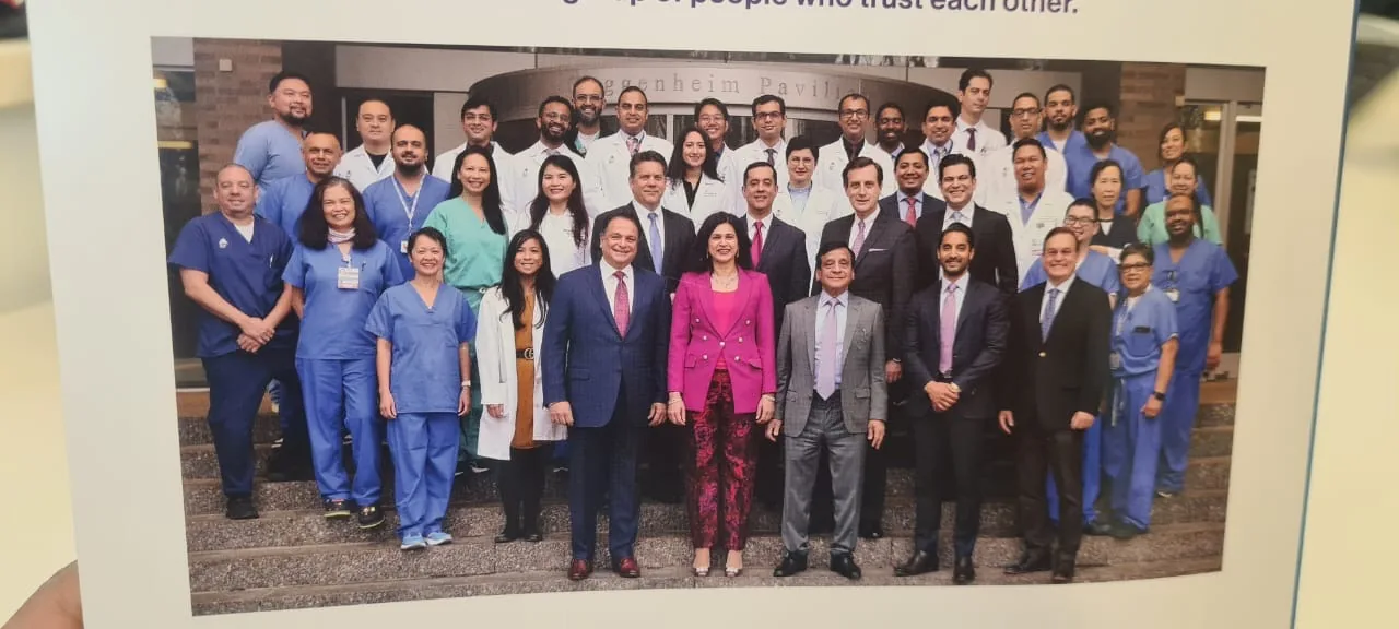 Mount Sinai fellowship group photograph